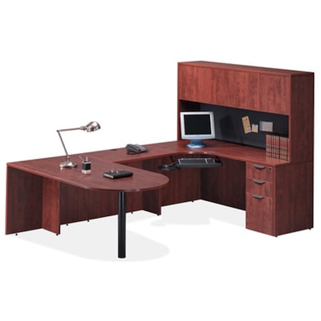 Officesource 65.50'' H, Modern Walnut, 107.00'' W X OS8MW